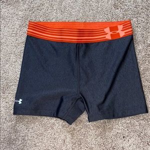 UNDER ARMOUR Xtra small, gray, spandex.